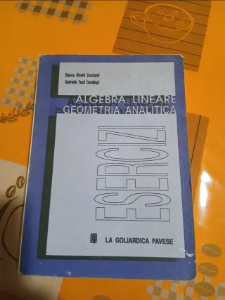 Algebra lineare - Geometria analitica