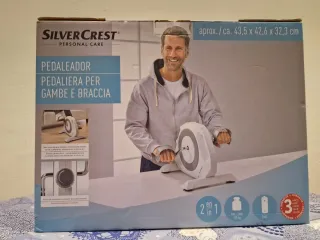 Pedaleador Silvercrest 2 en 1