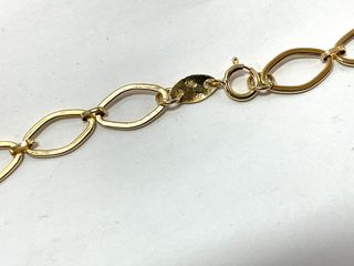 cadena oro 18k 23cm