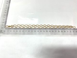 cadena oro 18k 23cm