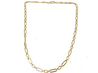 cadena oro 18k 23cm