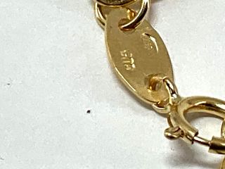 cadena oro 18k 23cm