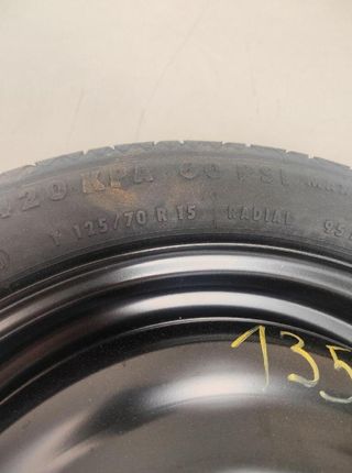 Neumático repuesto toyota aygo (kgb/wnb) 290089