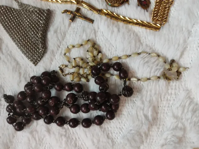 Lote de bijuterias e relógios antigos