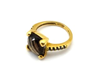 sortija oro 18k con piedra con circonita t. 16 (17,84 mm)