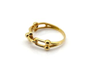 anillo oro 18k t. 18 (18,47 mm)