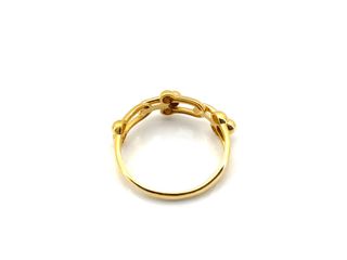 anillo oro 18k t. 18 (18,47 mm)