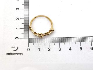 anillo oro 18k t. 18 (18,47 mm)