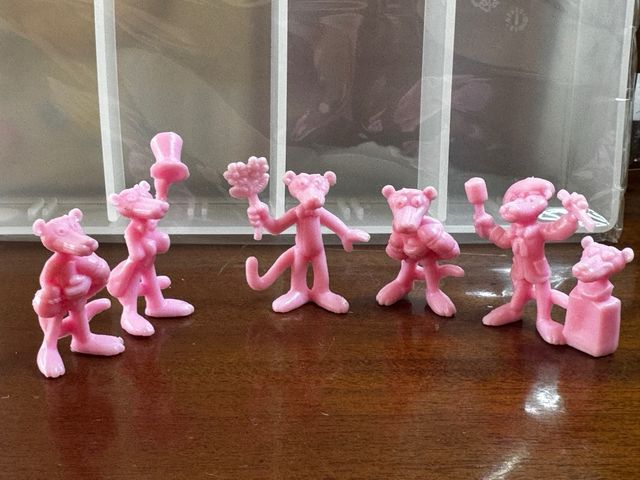 Pantera Rosa Dunkin Figuras Coleccionables