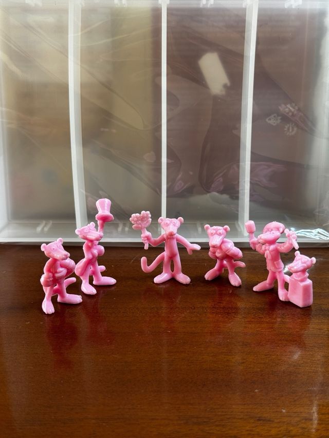 Pantera Rosa Dunkin Figuras Coleccionables