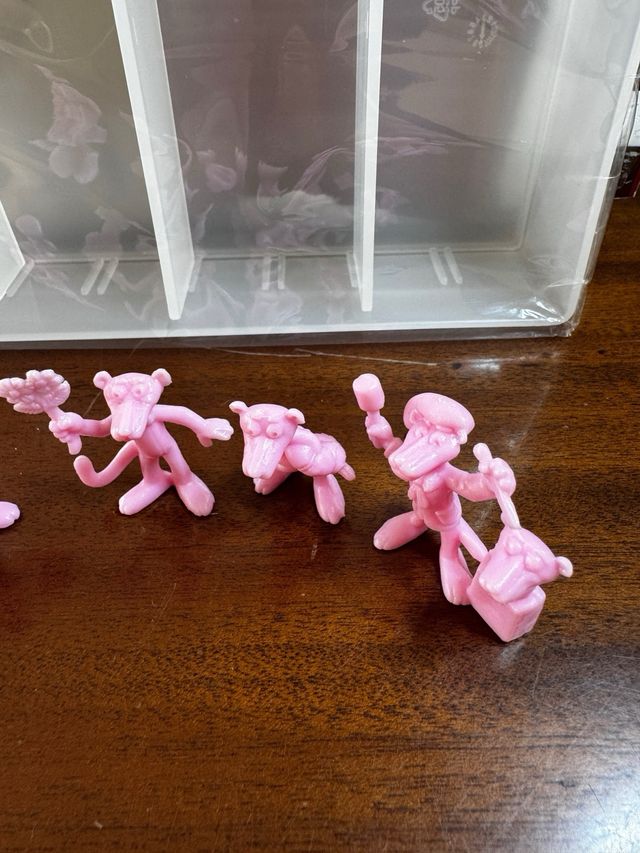 Pantera Rosa Dunkin Figuras Coleccionables