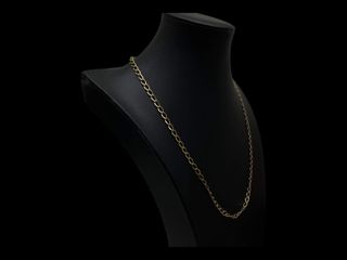 cadena oro 18k con circonita 25cm