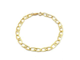 pulsera oro 18k con circonita