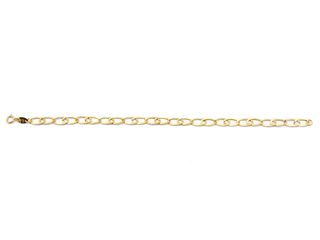 pulsera oro 18k con circonita