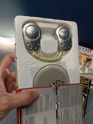 Gym duo, sistema electro estimulación, tres unidades
