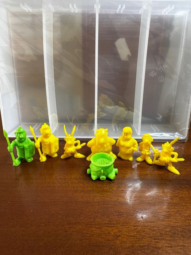 Figuras Asterix y Obelix tipo Dunkin años 80
