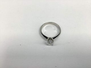sortija oro 18k con diamante de laboratorio