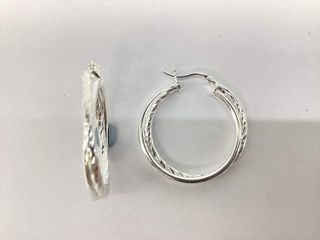 argollas plata 925mm