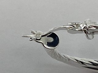 argollas plata 925mm