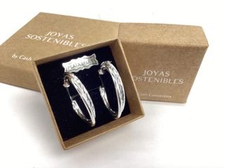 argollas plata 925mm