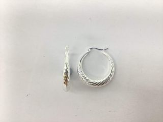 argollas plata 925mm