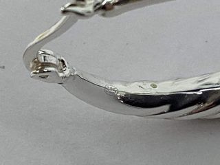 argollas plata 925mm