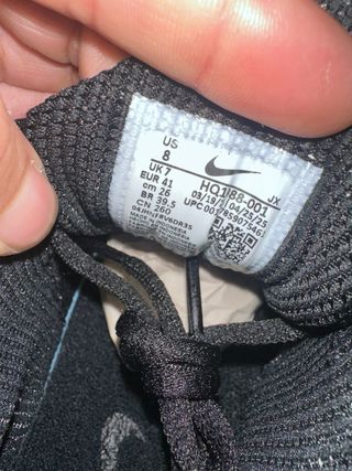 Nike Shox R4 Talla 41 Negras