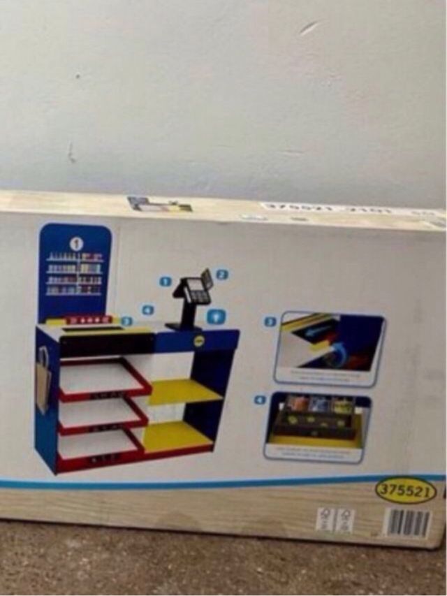 Supermercato in legno per bambini L