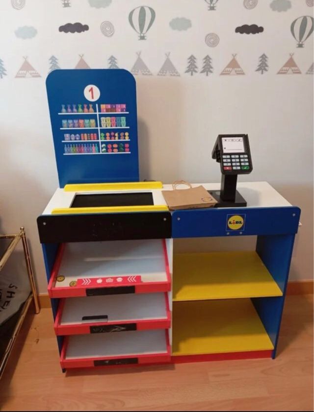 Supermercato in legno per bambini L