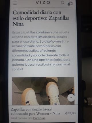 Zapatillas Fashion Esport Niña Talla 38