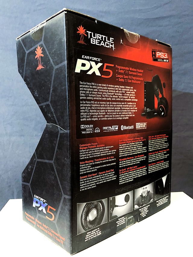 Auricolari Gaming Turtle Beach PX5 PS3 Xbox 360