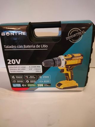 Taladro Percutor Inalámbrico + 2 Beterías