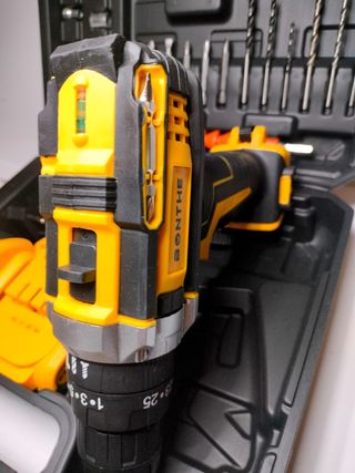 Taladro Percutor Inalámbrico + 2 Beterías