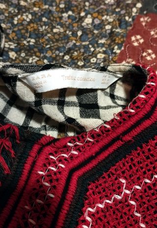 Blusa Babydoll Zara, M