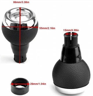 Pomo palanca cambios Mini Cooper 5 velocidades