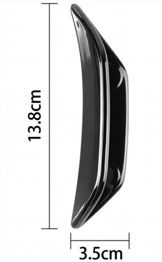 Cubierta de salida de ventilación de parachoques