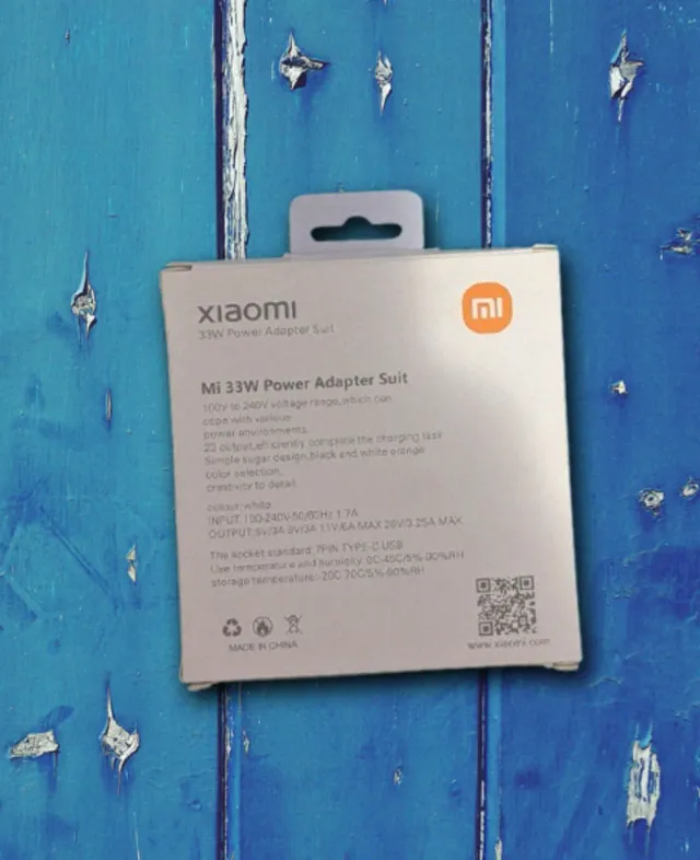 Xiaomi Caricabatterie Rapido 33W + Cavo USB-C