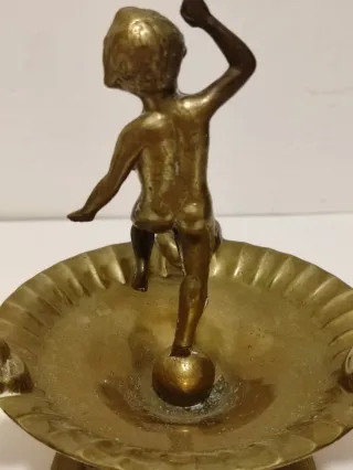 Oggetto Vintage Bambino in Ottone