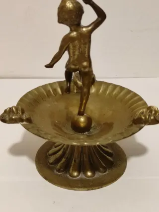 Oggetto Vintage Bambino in Ottone