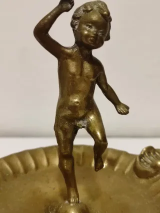 Oggetto Vintage Bambino in Ottone