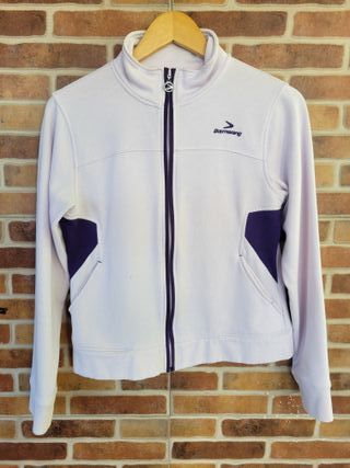 Sudadera Boomerang rosa y morada