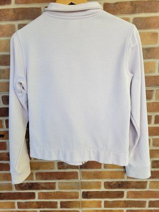 Sudadera Boomerang rosa y morada