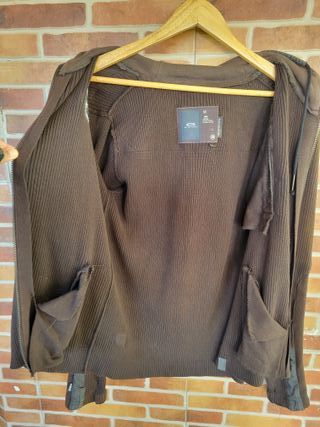 Sudadera G-Star RAW Capucha Cremallera Marrón