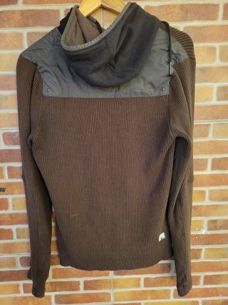 Sudadera G-Star RAW Capucha Cremallera Marrón