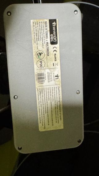 Regleta 8 enchufes Sevenon