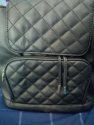 Mochila Misako Negra Acolchada talla .