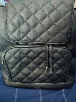 Mochila Misako Negra Acolchada talla .