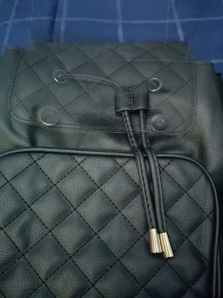 Mochila Misako Negra Acolchada talla .