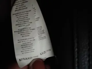 Mochila Misako Negra Acolchada talla .