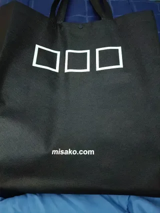 Mochila Misako Negra Acolchada talla .